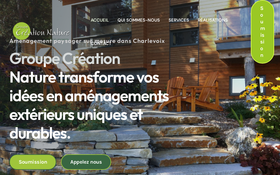 groupecreationnature.com/ screen capture